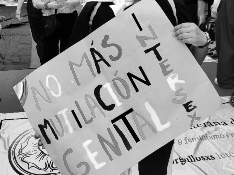 Perú Intersex formó parte del pronunciamiento en la Marcha del Orgullo 2023